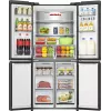 Hisense RQ5P470SAFD vapaasti seisova 483 L musta, ruostumaton teräs