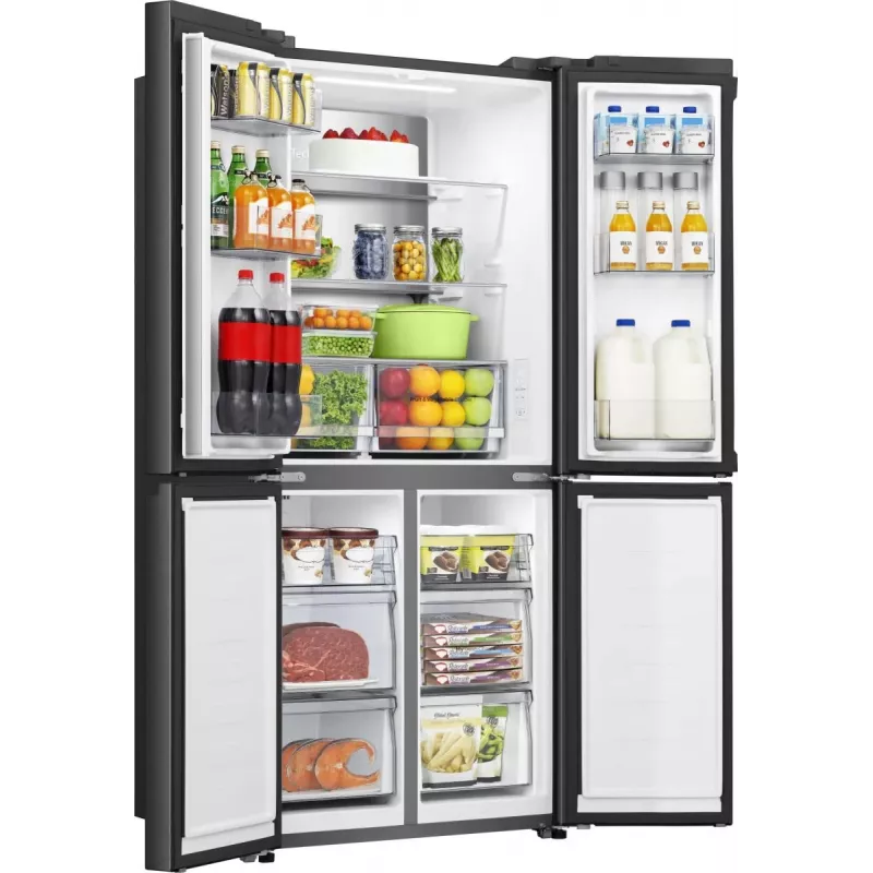 Hisense RQ5P470SAFD vapaasti seisova 483 L musta, ruostumaton teräs