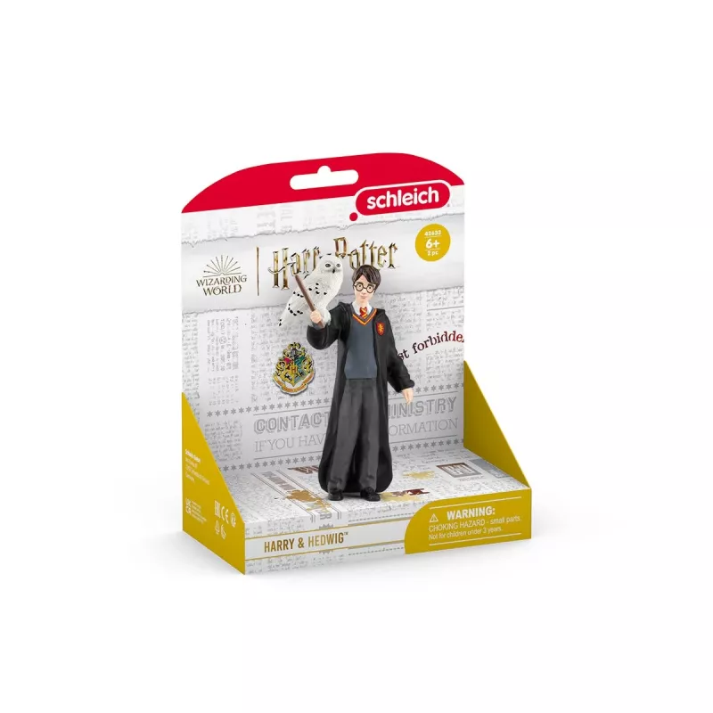 Figuuri Schleich Harry Potter & Hedwig monivärinen 42633 suositeltu ikä 6+