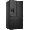 Hisense RF728N4SBFE side-by-side-jääkaappi vapaasti seisova 560 L musta