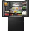 Hisense RF728N4SBFE side-by-side-jääkaappi vapaasti seisova 560 L musta