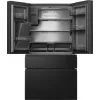 Hisense RF728N4SBFE side-by-side-jääkaappi vapaasti seisova 560 L musta