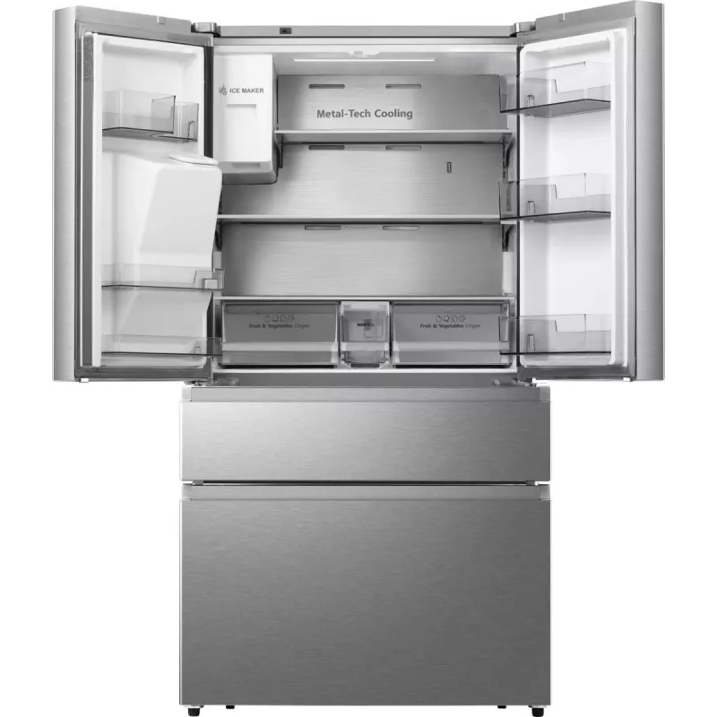 Hisense RF728N4SASE vapaasti seisova 560 L ruostumaton teräs