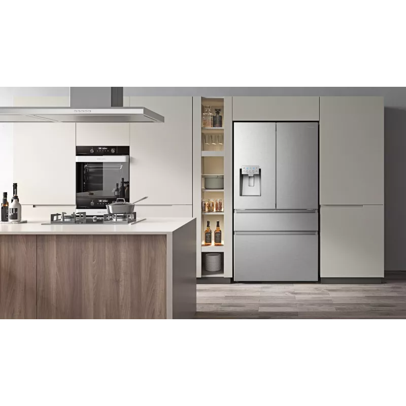 Hisense RF728N4SASE vapaasti seisova 560 L ruostumaton teräs
