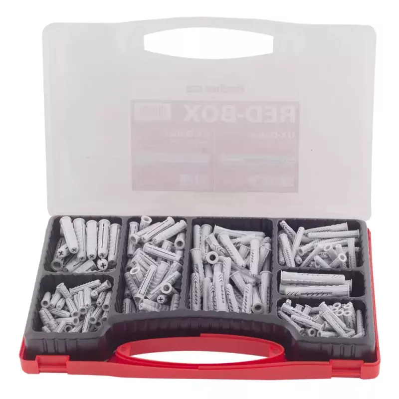 ruuvi- ja tappisarja Fischer UX/SX 290 kpl