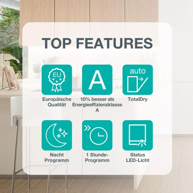 Gorenje GV663A66 täysintegroitava 16 astiastoa