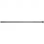 Sivukiristysnippuside FISCHER 37573 — nailon, 200 mm × 3,6 mm, musta, 100 kpl