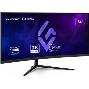 Viewsonic VX3418C-2K -tietokonenäyttö 86,4 cm (34 inch) 3440 x 1440 pikseliä UltraWide Quad HD musta
