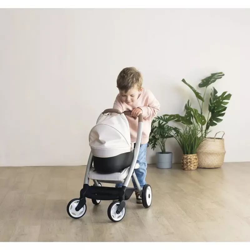Nukenvaunut 3-in-1 Simba-Dickie Smoby Maxi-Cosi beige
