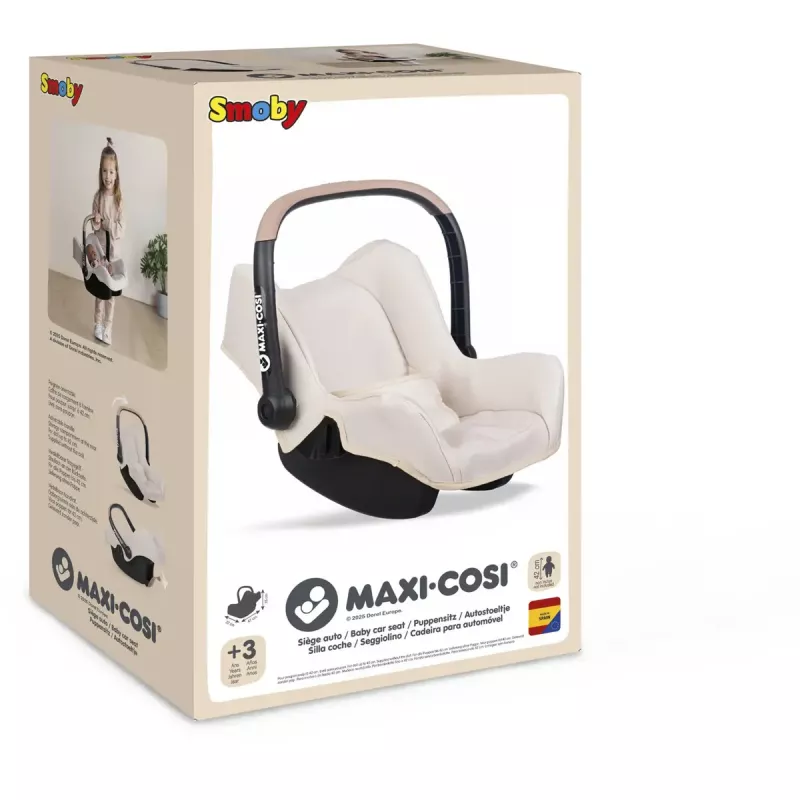 Nuken turvaistuin Simba-Dickie Maxi-Cosi, beige — nuken lisävaruste