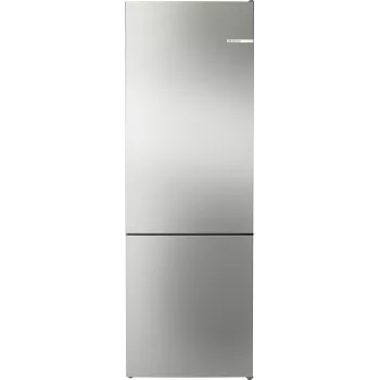 Bosch Serie 4 KGN492IAF jää-pakastinyhdistelmä vapaasti sijoitettava 440 L ruostumaton teräs