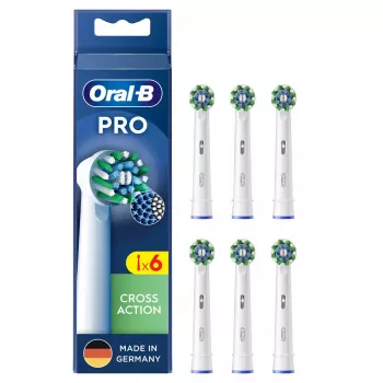 Oral-B CrossAction 6 kpl valkoinen