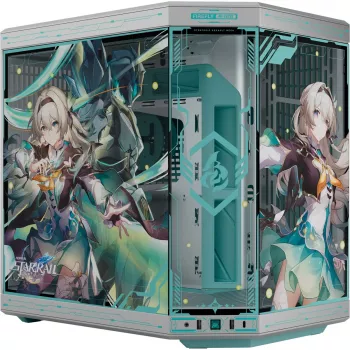 Tietokonekotelo HYTE Y70 Firefly Edition karkaistu lasi — Mid-Tower ATX-yhteensopiva