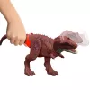 Jurassic World Rebirth Wild Roar Aucasaurus dinosaurusten lelu, hännällä ohjattava hyökkäyspurema & ääni