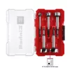 Forstner-poranteräpaketti Einhell-KWB 5 osaa, punainen/läpinäkyvä, 1/4 tuuman varsi, M-CASE (MPN 706003)