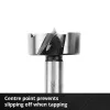 Forstner-poranteräpaketti Einhell-KWB 5 osaa, punainen/läpinäkyvä, 1/4 tuuman varsi, M-CASE (MPN 706003)