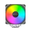 CPU-jäähdytin Montech NX600 ARGB, musta, 120 mm tuuletin, ARGB-valaistus