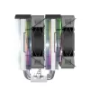 CPU-jäähdytin Montech NX600 ARGB, musta, 120 mm tuuletin, ARGB-valaistus