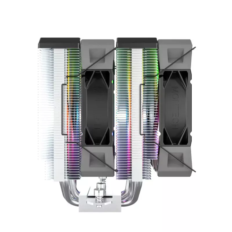 CPU-jäähdytin Montech NX600 ARGB, musta, 120 mm tuuletin, ARGB-valaistus