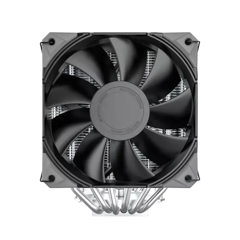 CPU-jäähdytin Montech NX600 musta 120 mm tuulettimella