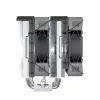 CPU-jäähdytin Montech NX600 musta 120 mm tuulettimella