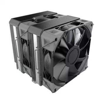 CPU-jäähdytin Montech NX600 musta 120 mm tuulettimella