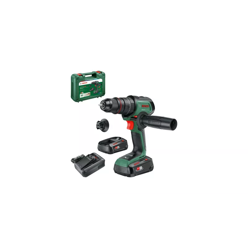Bosch AdvancedImpact 18V-80 QuickSnap 1950 kierr./min avaimeton 890 g musta, vihreä