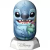 3D-palapeli Ravensburger Disney Stitch Hylkies — hahmon muotoinen 3D-figuuri Ravensburgerilta