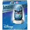 3D-palapeli Ravensburger Disney Stitch Hylkies — hahmon muotoinen 3D-figuuri Ravensburgerilta