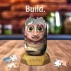 3D-palapeli Ravensburger Hylkies Harry Potter Dobby, vaahtomuoviset liitososat, koottu figuuri
