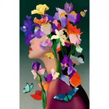 Ravensburger Puzzle Moment Iris — 200 palaa, setti laatikon kanssa