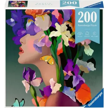 Ravensburger Puzzle Moment Iris — 200 palaa, setti laatikon kanssa