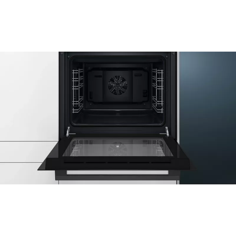 Siemens iQ100 HB013FBB1 uuni 66 L musta