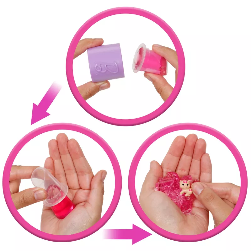 Nukkesetti MATTEL Barbie Party Unboxed Reveal Set Curvy JFY67 – Curvy-muotinuket ja tarvikkeet