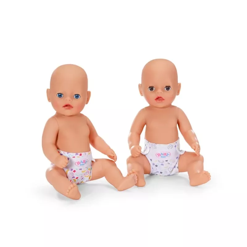 BABY born vaipat 2 kpl:n pakkaus 36 cm nukenvaipat