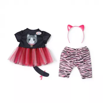 BABY born Katzenkleid nuken vaatesetti