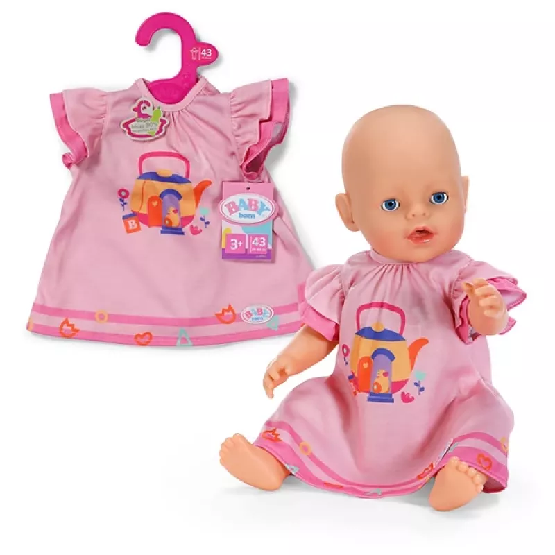 BABY born 839652 nuken tarvikkeet nuken mekko