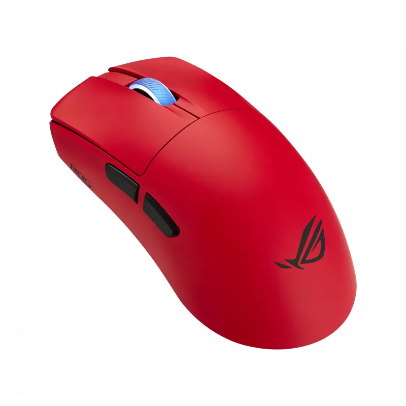 ASUS ROG Harpe II Ace RED hiiri pelikäyttöön oikeakätisille RF Wireless + Bluetooth + USB Type-A optinen 42 000 DPI