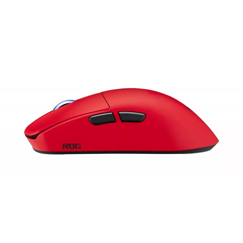 ASUS ROG Harpe II Ace RED hiiri pelikäyttöön oikeakätisille RF Wireless + Bluetooth + USB Type-A optinen 42 000 DPI
