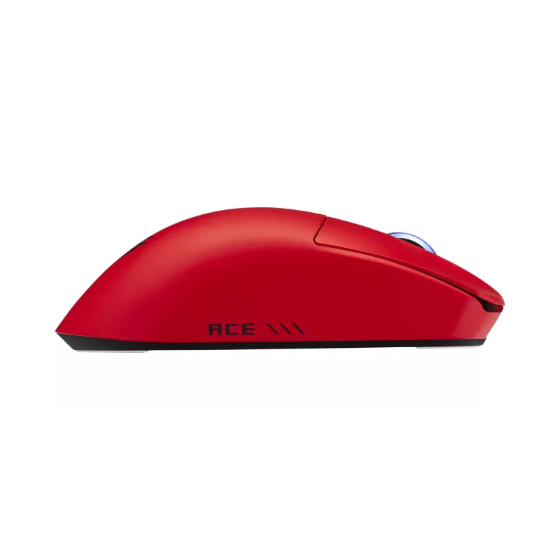 ASUS ROG Harpe II Ace RED hiiri pelikäyttöön oikeakätisille RF Wireless + Bluetooth + USB Type-A optinen 42 000 DPI
