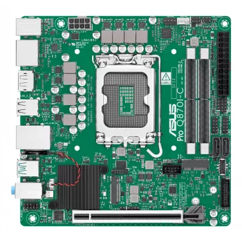 Mini-ITX-emolevy ASUS PRO Q870I-C-CSM LGA 1851, Intel Q870, DDR5 SO-DIMM, 2 paikkaa, jopa 128 GB
