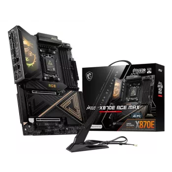 Emolevy MSI MEG X870E ACE MAX AM5, 4x DDR5, 4x SATA, 5x M.2 (7E85-001R)