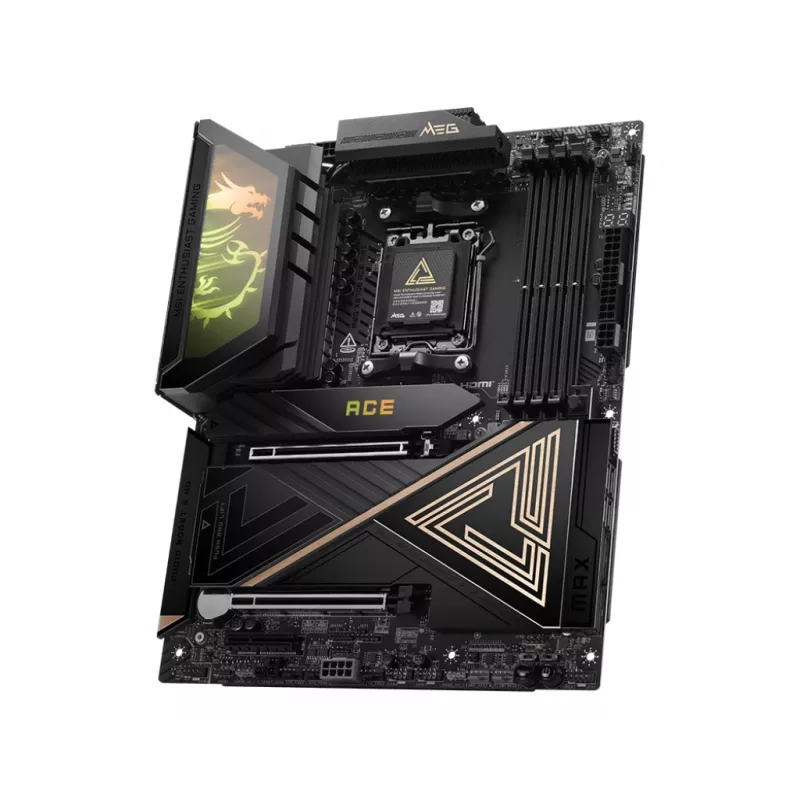 Emolevy MSI MEG X870E ACE MAX AM5, 4x DDR5, 4x SATA, 5x M.2 (7E85-001R)