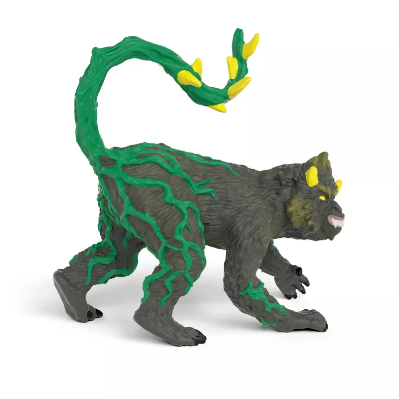Figuuri Schleich ELDRADOR CREATURES viidakkošimpanssi, 7 vuodesta, vihreä