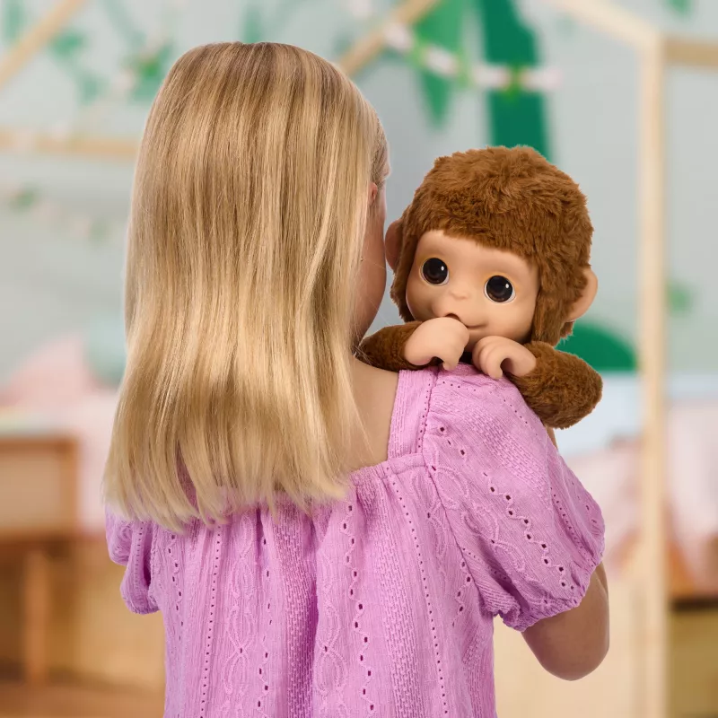 Moose Toys My Baby Monkey Mango, poika/tyttö, 4 vuotta, valotehosteet, äänellä