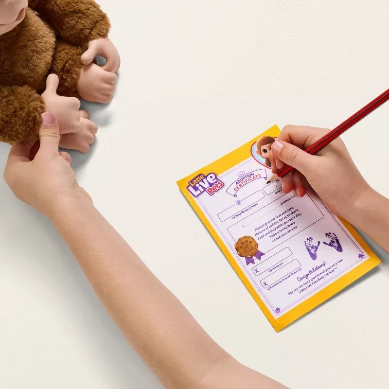 Moose Toys My Baby Monkey Mango, poika/tyttö, 4 vuotta, valotehosteet, äänellä
