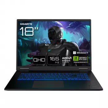 GIGABYTE GAMING A18 3VHK3DEC64SH kannettava tietokone AMD Ryzen™ 7 260 45,7 cm (18