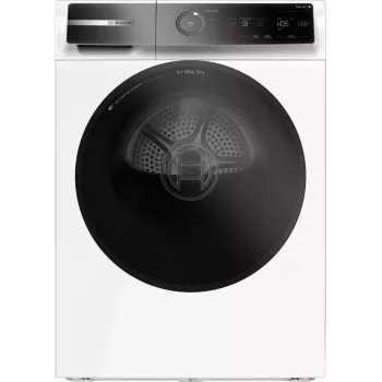 Bosch Serie 8 WRB247C40 lämpöpumppukuivausrumpu vapaasti sijoitettava edestä täytettävä 9 kg valkoinen