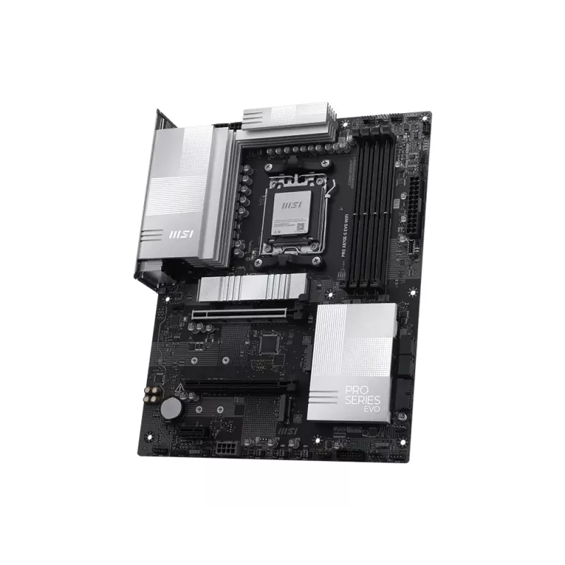 Emolevy MSI PRO X870E‑S EVO WIFI AMD X870E Socket AM5 ATX DDR5 jopa 256 GB Wi‑Fi 7