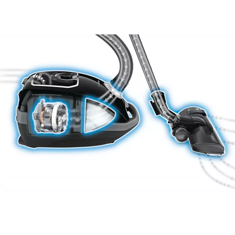 Siemens VSZ7442S pölynimuri lattiapölynimuri kuiva 650 W pölypussi